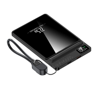 Power Bank Magnetik Nirkabel Pengisian Cepat 22.5W untuk Smartphone, Layar LED, Kapasitas 5000mAh, Tren Terbaru