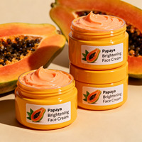 Crème visage à la papaye hydratante et éclaircissante de haute qualité en gros, pour lutter contre le vieillissement et corriger les taches brunes