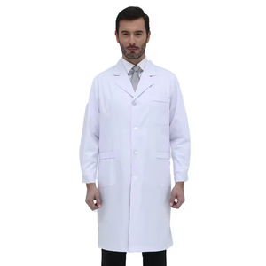 Nueva llegada Hospital Uniforme Diseños Clínica Uniforme Batas de laboratorio médico - Product Image 3