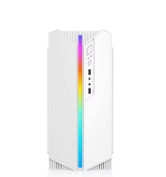Ancreu Stars 2.0 Bureau RGB M-ATX / ITX Plein Côté Transparent Acrylique Plastique Personnalisé Aluminium Ordinateur PC Gaming Cas