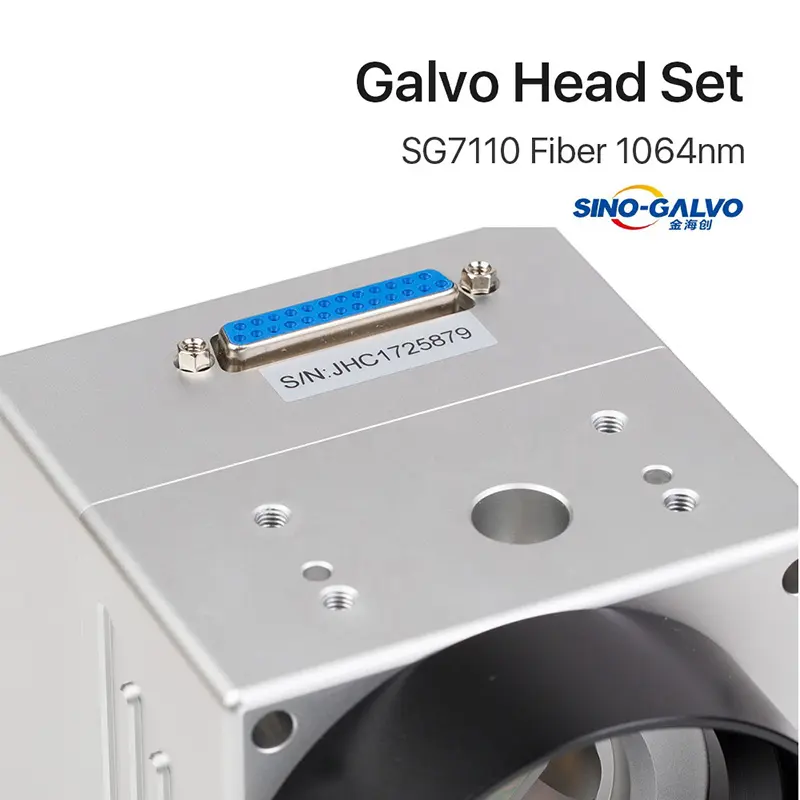 Tự động lấy nét 3D 10 mét galvo Scanner Điện kế galvano Head sg7110 cho sợi Laser đánh dấu máy