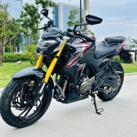 Moto Haojue DR300 300CC, moto de rue, bicylindre, refroidissement liquide, puissance élevée, essence