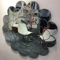 Winzlee Float Modern Luxury Large Decorative Glass Venetian Wall Mirror