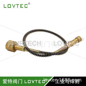 Vente directe d'usine Tuyau haute pression en acier inoxydable résistant aux hautes températures Extrémités filetées pour les fournitures de soudage - Product Image 3