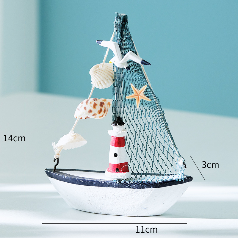 Deep Blue net small lighthouse