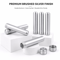 Tubes en aluminium personnalisés en usine pour cigares, cigarettes, thé, feux d'artifice et emballages cosmétiques – Vente en gros