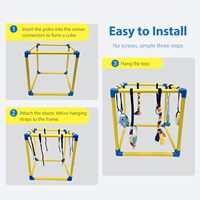 Jouets pour chiens en peluche de coton et plastique écologiques et durables pour mâcheurs agressifs - Design couineur, sûrs pour l'exercice, adaptés aux petits/moyens/grands chiens