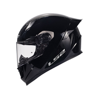Casque de Moto Intégral LS2 FF300 Design Racing Anti-Buée pour Hommes et Femmes Toutes Saisons ABS Grand Spoiler Mousse Neuf