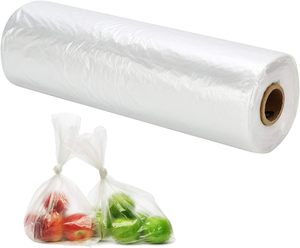Bolsas de Plástico Ecológicas Reciclables y Desechables en Rollo para Almacenamiento de Alimentos Transparentes - Product Image 1