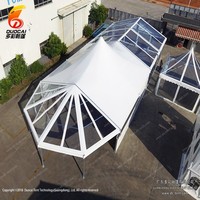Cadre en aluminium 6m x 10m tentes d'extérieur pour événements tente chapiteau transparente pour fête
