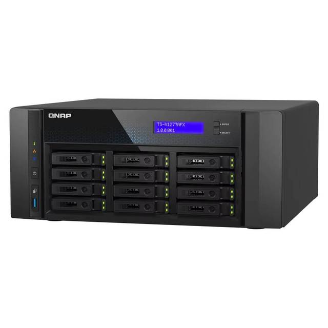 Outstanding Performance QNAP TS-h1277AFX Is Equipped with AMD Ryzen 7 9000 Series Processors and DDR5 Memory NAS Server Storage