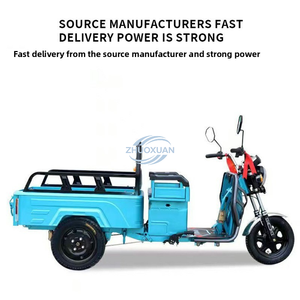 Tricycle électrique de transport flexible à structure légère, capacité de charge maximale de 500 kg - Product Image 2