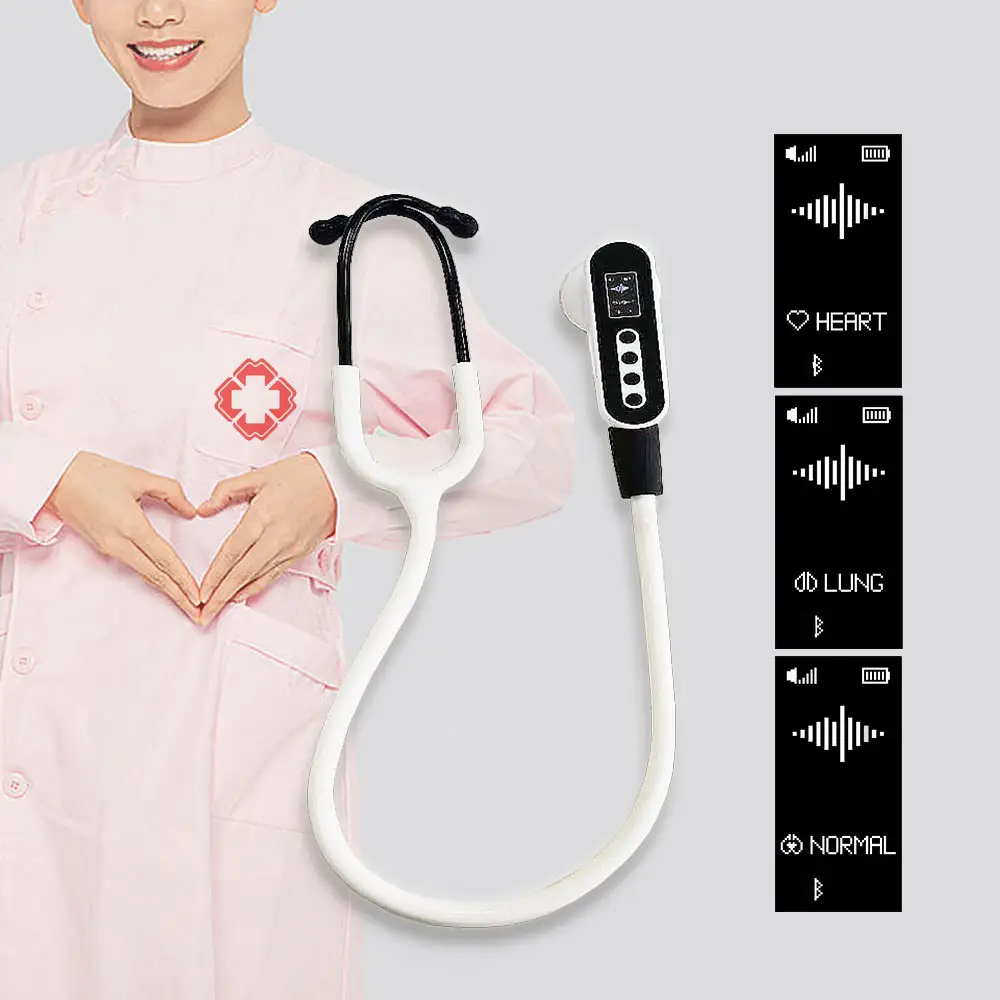 LTOD16 Rechargeable Nurse Doctor Used Medical Devices Electronic Digital Stethoscope