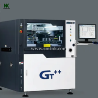 Nouvel équipement d'impression de pochoirs SMT GKG GT++ avec moteur PLC, positionnement stable et répétitif, 1100 kg, garantie 1 an