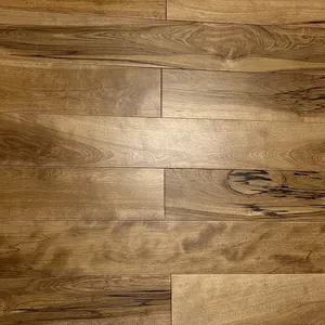 Plancher intérieur en érable résistant à l'usure résistant à l'humidité chambre salon 910mm longueur plancher en bois naturel