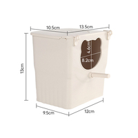 Fournitures pour oiseaux, boîte d'élevage, cage d'aviarium, incubateur extérieur, boîte en plastique pour animaux de compagnie