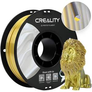 Creality 3D Printer Filament Glossy 1.75mm Soie PLA Multicolore Texture Soie Lisse avec Finition Brillante - Product Image 1