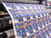 Impresora de sublimación de alta velocidad Enjet Plotter de sublimación de gran formato con cabezal de impresora I3200 para ropa deportiva