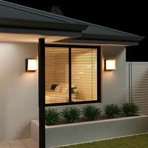 Lampe murale extérieure LED 18W, lumière blanche chaude, pour terrasse, balcon, jardin, usage domestique - Product Image 4