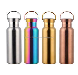 Wholesale Price Handmade New Style Bottle <b>Hammered</b> Water Bottle Enamel Printed Travelling And Gym Drinkware Bottle - Product Image 1