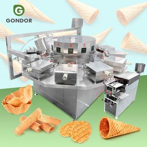 Máquina Automática para Hacer Barquillos, Conos de Azúcar Enrollados, Obleas de Comunión, Stroopwafels - Product Image 1
