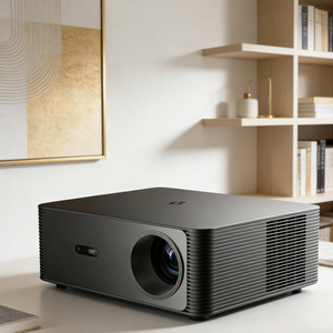 โปรเจคเตอร์ P6 จากผู้ผลิตชั้นนำ โปรเจคเตอร์สำหรับเล่นเกม โปรเจคเตอร์โฮมเธียเตอร์ <span class=keywords><strong>4K</strong></span> โปรเจคเตอร์ HD <span class=keywords><strong>4K</strong></span> 1080P โฮมเธียเตอร์ โรงงาน OEM ขายส่ง - Product Image 1