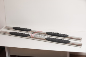 Barras de estribo para coche Toyota Tacoma, accesorio de acero inoxidable ovalado de 5 pulgadas, 4x4, rieles laterales - Product Image 6