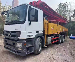 Camion pompe à béton Sany 49m, année 2019, état d'occasion, camion pompe à ciment - Product Image 2