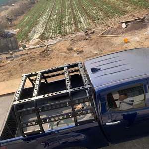 Accessoires SUV, porte-bagages en acier inoxydable pour toit de voiture, barre de toit pour Mazda BT50, accessoires SUV, porte-bagages en acier inoxydable - Product Image 3