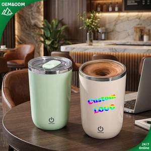 Tazza Auto magnetica con agitazione automatica in acciaio inox tazza da caffè ricaricabile tazza elettrica Auto miscelazione tazza di caffè - Product Image 1