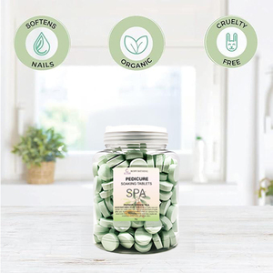 Tablettes de pédicure pour bain de pieds spa, fournitures de pédicure pour spa des pieds, naturelles et rafraîchissantes, se dissolvant rapidement et éliminant les impuretés, 1000g - Product Image 5