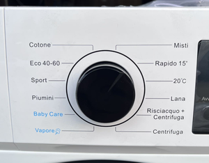 Fourniture d'usine Italie Moteur onduleur <span class=keywords><strong>9KG</strong></span> Laveuse électrique à chargement frontal 15 minutes Lavage rapide Norme européenne Bon marché - Product Image 4