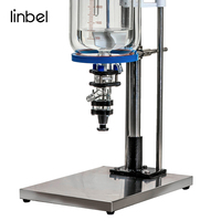 Reactor Químico de Vidrio de Doble Capa con Aislamiento, Reactor de Vidrio Personalizable de 5L