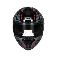 Casque de moto modulaire unisexe ABS avec double visière, déverrouillage rapide, certifié ECE, dernier modèle de casque de moto rabattable en ABS