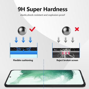 Protector de pantalla de teléfono móvil de vidrio blindado con pegamento de borde de alta definición personalizable de fábrica al por mayor para <span class=keywords><strong>Samsung</strong></span> s23 S22 w24 - Product Image 5