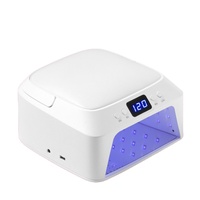 Lampu Kuku UV/LED Upgrade Terbaru dengan Bantal Penyangga Profesional untuk Kuku Palsu Buatan