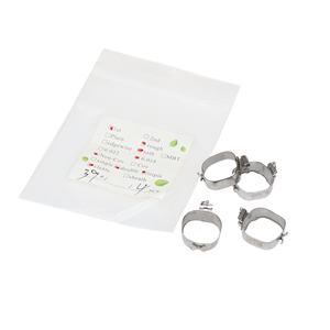 Fascia metallica in materiale ortodontico dentale con tubo Roth con fabbrica Non convertibile - Product Image 1