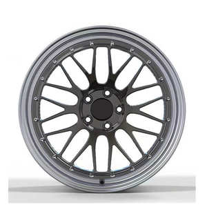 HRF 18x8.5 5x114.3 roue forgée voiture personnaliser deux pièces roues forgées CNC 24 "adapté pour moyeu de roue modifié de voiture haut de gamme - Product Image 3