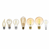 Ampoule LED à filament WiFi intelligente E26 E27 B22 CRI 90+ 2700-6500K Contrôle par application Compatible avec Alexa Google Home