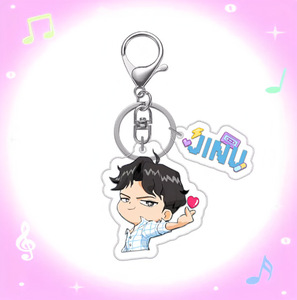 Bán Buôn K-POP Quỷ Thợ Săn Anime Acrylic Mặt Dây Chuyền Kim Loại Keychain Huntrix & Saja Chàng Trai Hai Mặt Logo Anime Móc Chìa Khóa Quà Tặng - Product Image 6