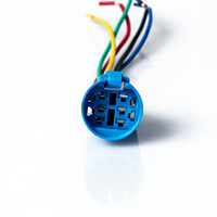 Bouton poussoir électronique à tête plate en acier inoxydable de 30 mm, étanche IP65, 3 broches, non éclairé, 12 V, 1NO1NC SPST, pour appareils électroménagers