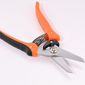 กรรไกรตัดกิ่งขนาด 7.5 นิ้ว ใบมีดคมแบบอุตสาหกรรม พร้อมสปริงในตัว ด้ามจับกันลื่น สำหรับตัดแต่งต้นไม้ผลไม้ <span class=keywords><strong>บอน</strong></span><span class=keywords><strong>ไซ</strong></span> พุ่มไม้ จำนวนมาก - Product Image 2