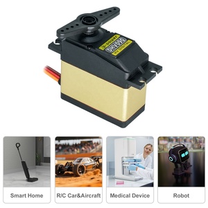 Dhv090 điều khiển từ xa xe kim loại bánh kỹ thuật số servo 10.8kg 0.06S tốc độ cao coreless động cơ RC servo cho 1/5 RC xe - Product Image 2