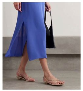 Spring Summer Fairy Niche Single Shoes Women Pointed Toe <b>Closed</b> Toe Flat All Match Comfortable Outdoor Temperament <b>Sandals</b> - Product Image 4