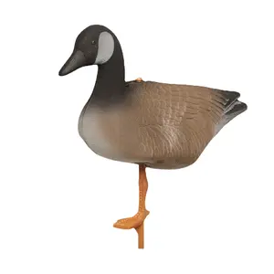 Corrugated Plastic EVA Full Body Silhouette Flocked Windsock Grey Specklebelly Foam Floating Canadian Snow Goose Hunting Decoys