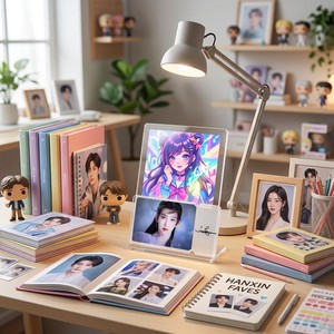 HanXin - Soporte de Acrílico con Lente Mágica Personalizada para Espejo, Iluminación Trasera, Imagen Oculta, Exhibición de Figuras de Anime, Venta al por Mayor Directa de Fábrica - Product Image 3