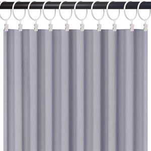 Crochets suspendus en métal, 1 pièce, Clip d'anneaux, accessoires pour rideaux, tringle <span class=keywords><strong>de</strong></span> <span class=keywords><strong>douche</strong></span> - Product Image 5