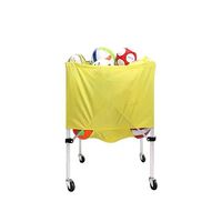 Portable Sport Balle Chariot Roues En Gros Équipement D'entraînement pour Basket-Ball Football Volley-Ball Balles De Tennis Panier À Rouler