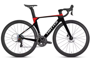 Vélo <span class=keywords><strong>de</strong></span> route aérodynamique entièrement en carbone 24 vitesses Frein à disque hydraulique Axe traversant 700C - Product Image 4