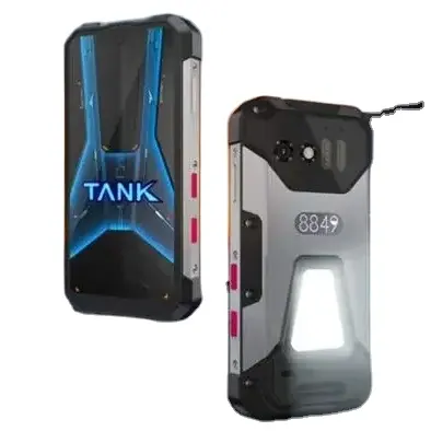 8849 Tank Mini Rugged Smartphone 12GB+256GB4.3 Inch Mini Mobile Android 13 Laser Measurement 100MP Main Camera 5800mAh